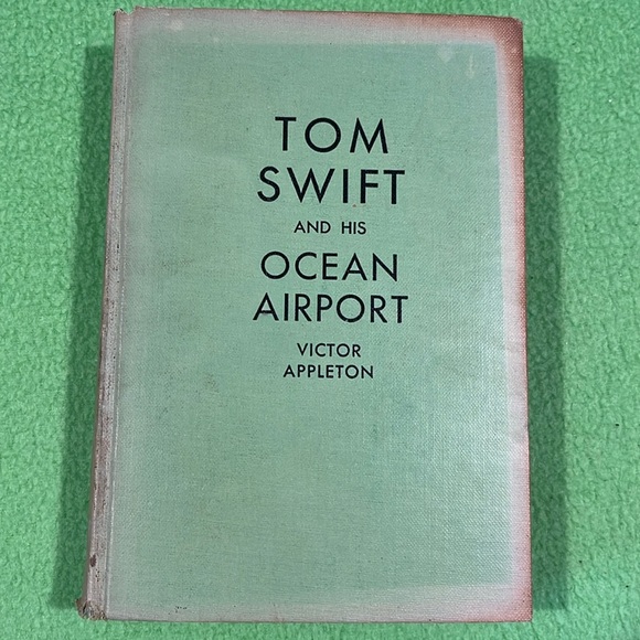 1934 Tom Swift And His Ocean Airport by Victor Appleton HC Book First Edition - Picture 1 of 16